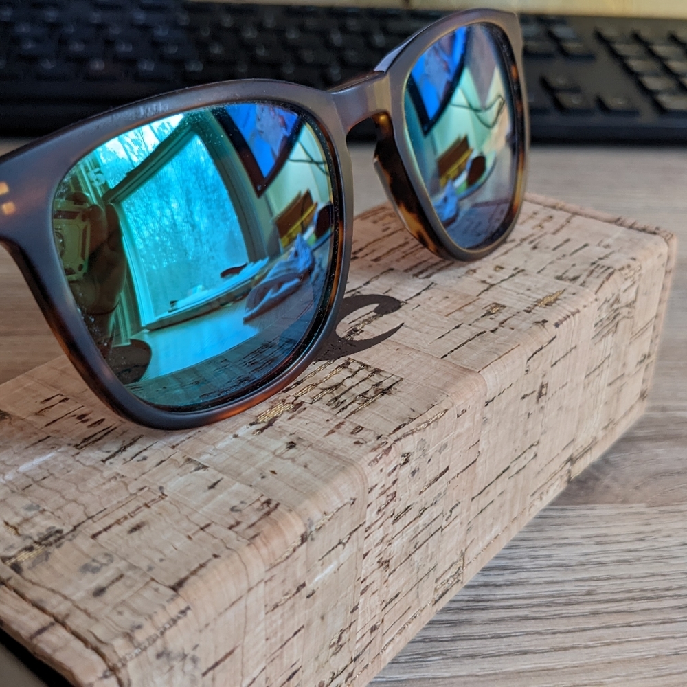 Costa Sullivan Sunglasses in Matte Tortoise Green Mirror